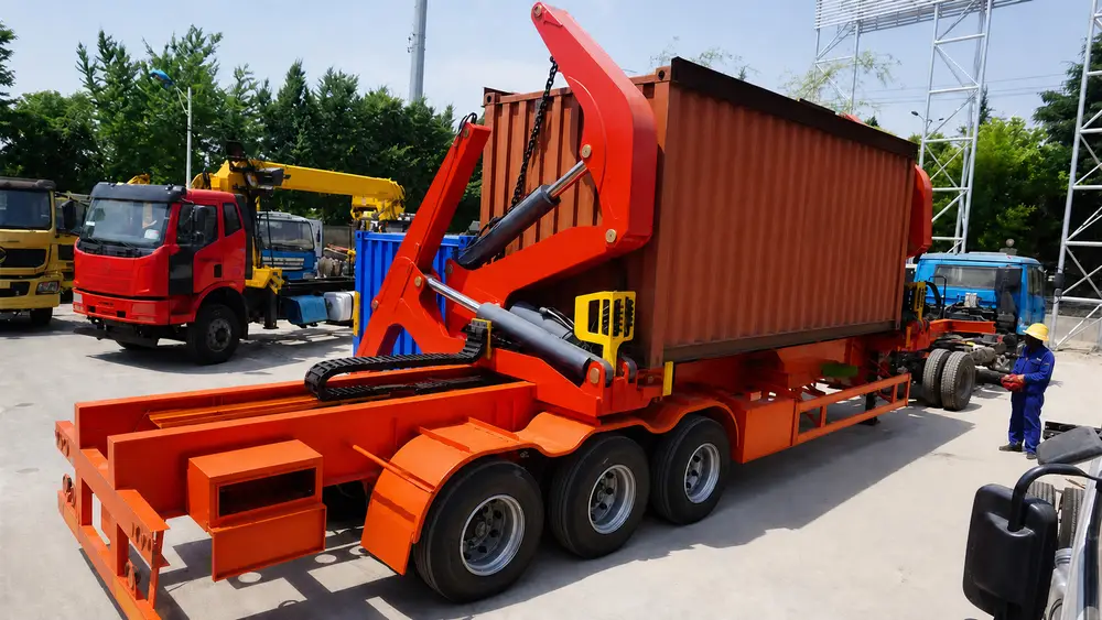 What Is a Side Loader Trailer? Container Side Lifter Design, Specs & Benefits