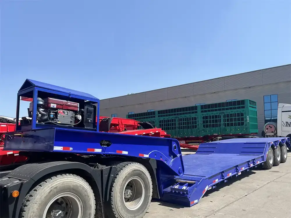 RGN Trailer with Hydraulic Power Unit
