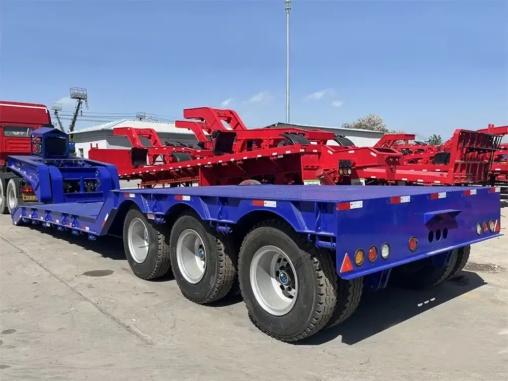 RGN Trailer Low Deck for Stable Heavy Transport