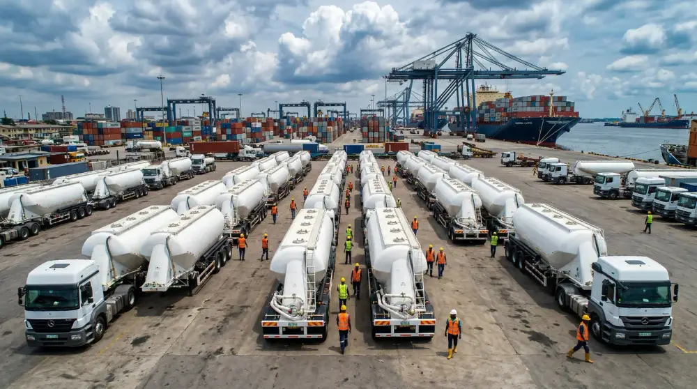 30 Units Bulk Cement Tankers Exported to Nigeria