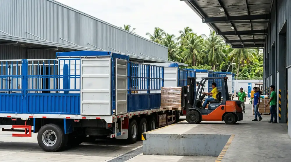 20 Units Side Wall Trailers Shipped to Philippines