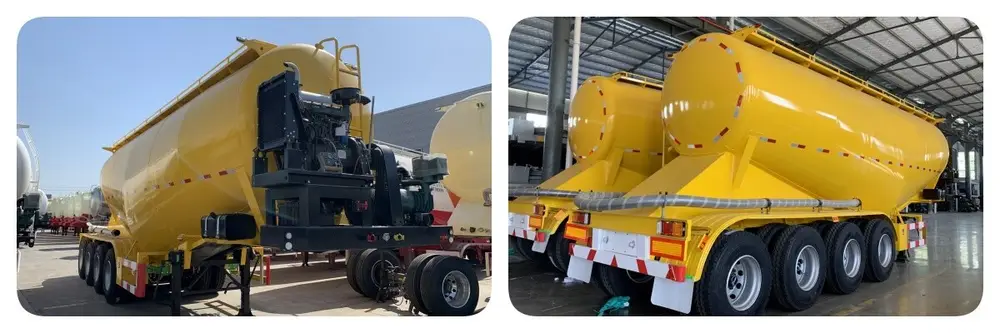 Equipped with two-cylinder compressors for faster discharge
