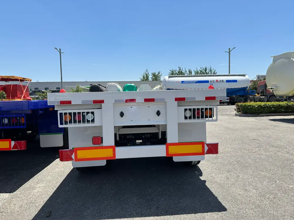 4 Axle 45FT Flatbed Semi Trailer