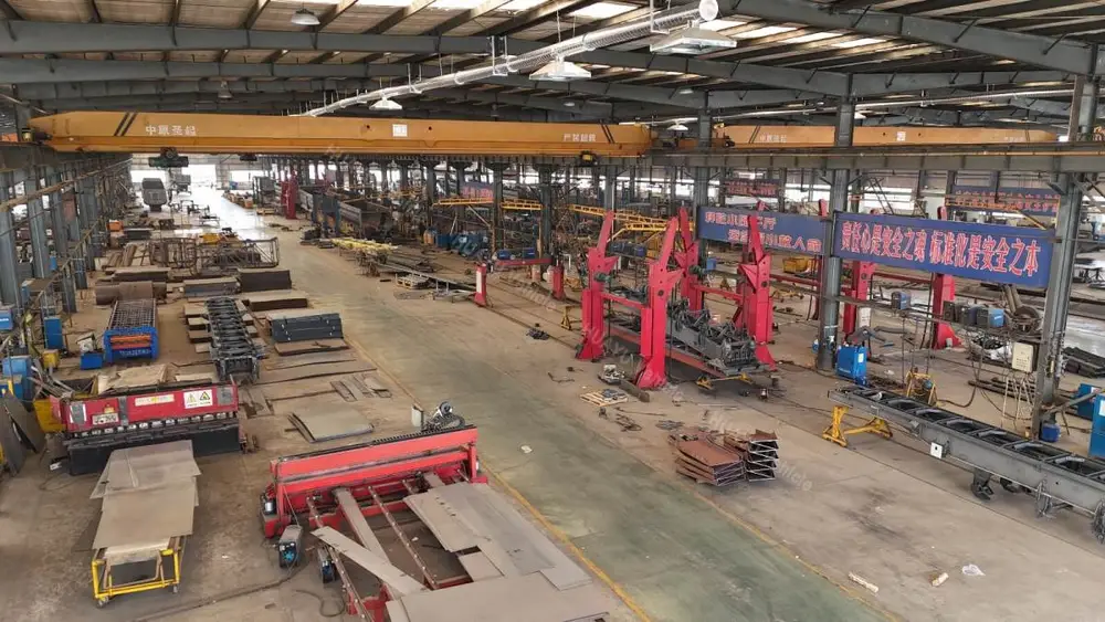 Trailer site production area