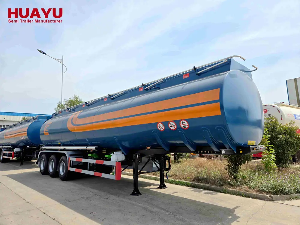 40000 Liters Tri Axles Petrol Tanker Semi Trailer
