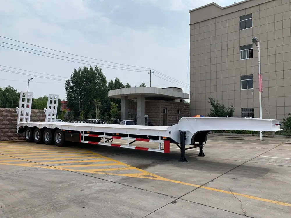 80 Ton Lowbed Semi Trailer