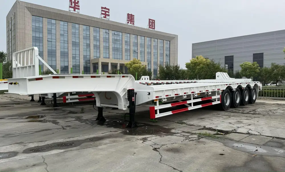 80 Ton Lowbed Semi Trailer