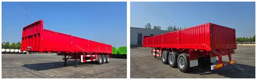 3 axle side wall trailer for sale