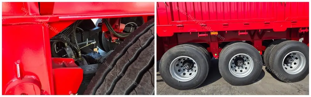 3 axle side wall trailer for sale